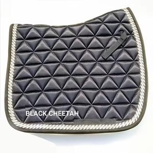 Fournitures équestres en satin de style anglais personnalisables Tapis de selle de dressage en mousse confortable Tissu respirant - Product Image 2
