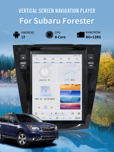 Autoradio con Schermo Touch Verticale da 9.7", Sistema Audio GPS RGB, CarPlay Integrato, Android <span class=keywords><strong>Auto</strong></span>, Amplificatore Compatibile con Subaru <span class=keywords><strong>Forester</strong></span> - Product Image 3