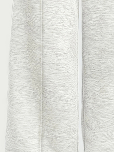 Top Selling Custom <b>Men's</b> Wide Leg Grey Sweatpants Front Pleat Seam Heather Grey Loose Fit <b>Pants</b> <b>White</b> Drawstring Wholesale OEM - Product Image 6