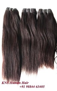 Soyeux Vague Droite Brute Unique Dessiné Vierge Indien Remy Cheveux En Vrac Extension Sentiment De Main Douce - Product Image 2