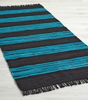 Neueste 2026 Indische Handweberei 100% Baumwolle Chindi Rag Rugs Beidseitig nutzbar Cut-Shuttle Modern Skandinavisch Waschbar Gewebt Handgefertigt