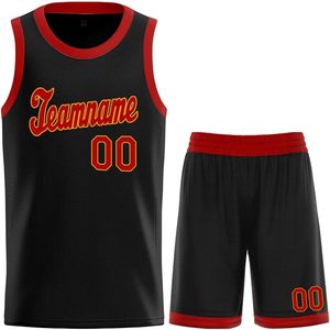 Adult Basketball Uniform Sets Custom Team Jerseys & Shorts Breathable Fabric Printed Summer OEM Services Factory Direct Supply - Product Image 1
