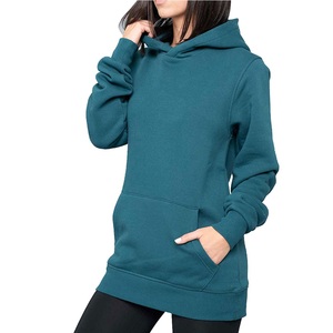 Sweats à capuche longs en coton pour femmes Logo personnalisé Sweats à capuche en coton pour femmes Pullover à la mode pour femmes Sweats à capuche respirants - Product Image 1