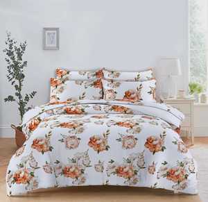 Elegante sábana de algodón con tela suave Textura suave Calidad superior para cama doble tamaño King Technics lavados para hoteles - Product Image 1