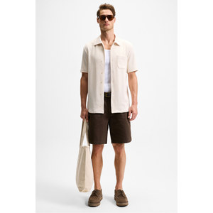 Chemise boutonnée à manches courtes pour homme GRIMELANGE ERMANO, coupe classique - Product Image 4