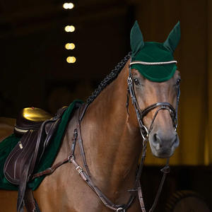 Velo para Moscas Premium Transpirable, Estilo Elegante para Caballos de Entrenamiento y Exhibición, Orejera Ligera de Ganchillo para Caballos - Product Image 4