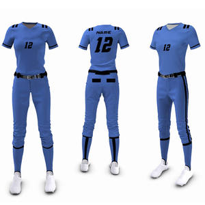 Uniformes de softball confortables pour hommes et femmes Bonne vente Vêtements de sport de la plus haute qualité Ensembles respirants - Product Image 1