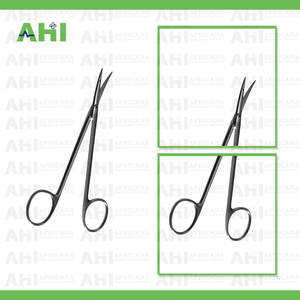 Tijeras de Disección Pequeñas, Diseño Manual de Precisión, para Sutura, 115 mm de Largo, Acero Inoxidable Quirúrgico, Agarre Ergonómico - Product Image 4
