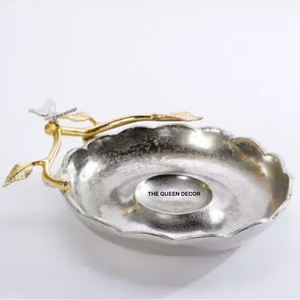 Bol en métal aluminium fait à la main, finition cuivre, dernière demande, haute qualité, plat à servir pour les chips et le dip, plat à collation - Product Image 6