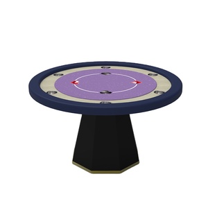 Table de poker de casino moderne de qualité supérieure fabriquée en Inde directement disponible pour la vente en gros pour le jeu et le Mahjong - Product Image 3