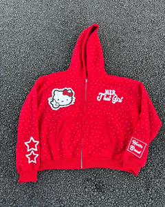 Traje de sudor en blanco Unisex de alta calidad Sudadera de peso pesado Sudadera con capucha lavada con piedra ácida y conjunto de chándal Jogger para hombres 2026 - Product Image 3