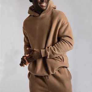 High Quality Streetwear Side Pocket Luxury Pullover Hoodie Custom Oversized Blank Plain Heavyweight <b>Hoodies</b> Unisex - Product Image 6