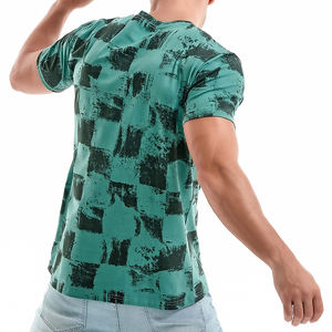 LOW MOQ Camisetas transpirables personalizadas de alta calidad Camisetas para hombres 100% algodón Camiseta holgada para hombres al por mayor - Product Image 5