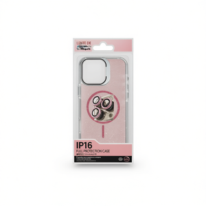 Funda con Brillantina y Protección Total IP11 para Teléfonos Móviles con Soporte Integrado, Material TPU+PC, Protector de Cámara - Product Image 1