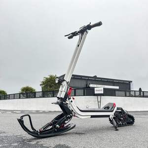Ventes directes usine G63 : Scooter électrique 3-en-1 à double roues et chenilles pour la neige, 1800W 30Ah, type motoneige - Product Image 2