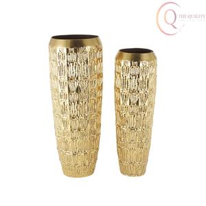 Vase décoratif de table en métal fait main, élégant et au design moderne, de haute qualité pour la maison, le bureau et l'hôtel - Product Image 6