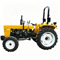 Tractor Agrícola de 35hp al Mejor Precio para Labranza y Preparación de Tierras, Mini Tractor Agrícola Chino de 4x4 con Ruedas, Mini Tractor de 35hp
