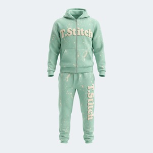 Servicio OEM/ODM, Conjuntos Deportivos de Invierno para Hombre, con Capucha, Cuello con Capucha, Diseño Sólido, de Alta Calidad, Ligeros y Modernos - Product Image 1