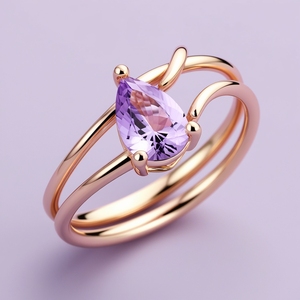 Anillo Artístico de Oro Blanco Macizo con Corte Baguette, Personalizado en Oro de 10K, 14K o 18K, Chapado en Rodio, Joyería Fina de Moda para Bodas, Fiestas y Aniversarios - Product Image 1