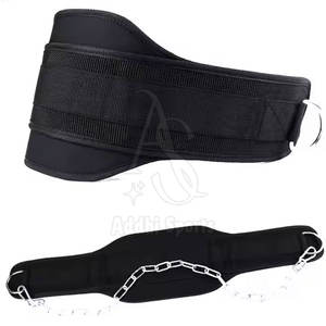 Ceinture réglable en néoprène respirant avec chaîne robuste pour pull-ups et dips - Product Image 1