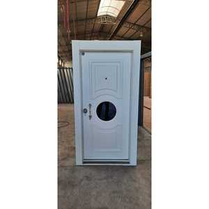 Porte de sécurité en acier ABSDOOR ORION, élégance intemporelle, finition en placage de bois naturel, idéale pour les appartements, les hôtels et les intérieurs, Turquie - Product Image 3