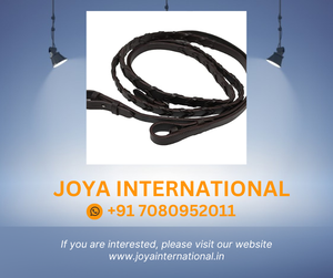 CHALLENGER – rênes en cuir à lacets anglais pour cheval de 54 pouces 805LR04 - Product Image 2