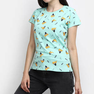 Camiseta Casual de Verano 2025 para Mujer, Nueva, 100% Algodón, Cuello Redondo, Manga Corta, Secado Rápido, Diseño de Marca Personalizado - Product Image 2