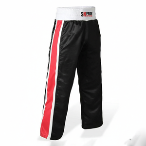 กางเกงคิกบ็อกซิ่งผ้าแคนวาสคุณภาพสูง ลุคสบายๆ ซักแบบซาติน สำหรับผู้ชาย เป็นมิตรกับสิ่งแวดล้อม ระบายอากาศได้ดี - Product Image 3