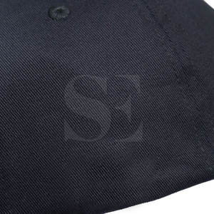 Chapeaux de baseball noirs unis personnalisés de haute qualité Style de rue vintage sportif Marque privée Design classique - Product Image 5