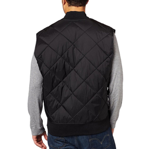 MOVA TEXTILES Vêtements pour hommes avec logo personnalisé Veste d'hiver de couleur unie pour hommes Bonne vente Nouvelle veste bouffante en polyester à la mode - Product Image 5