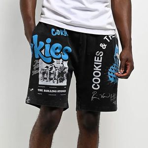 Couleur noire Bon vendeur Nouveau élégant avec propre conception Produit populaire Short de survêtement léger en tissu doux confortable - Product Image 1