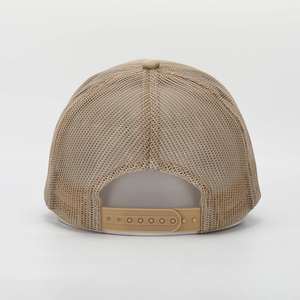 Casquette de sport classique confortable à 5 panneaux, respirante, couleur unie, visière incurvée, en maille, pour le voyage, casquette de haute qualité - Product Image 5