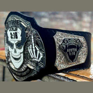 Cinturón de Campeonato Personalizado para Lucha Libre y Boxeo MMA, con Placas de Zinc y Cuero, Resistente al Agua, Cómodo, Unisex, Modelo Legacy - Product Image 2