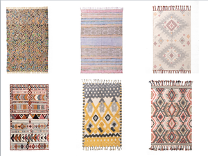 Tapis indiens en coton Dhurries tissés à la main, décoratifs pour le sol, adaptés aux animaux domestiques, antidérapants, pour usage domestique, service personnalisé - Product Image 6
