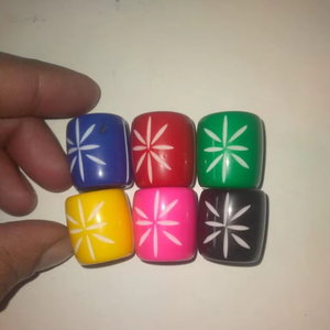 CUENTAS DE RESINA TALLA A MANO ACABADO CUENTAS COLOR CUENTAS COMPLETAS - Product Image 1