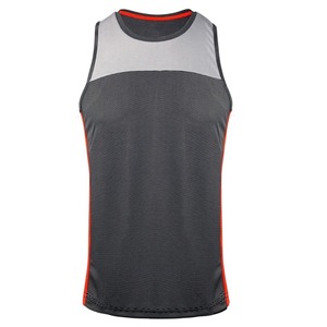 Camiseta sin mangas deportiva de compresión atlética ajustada para hombre, camiseta interior transpirable para entrenamiento de gimnasio con capa Base de punto - Product Image 1