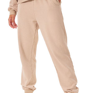 Chándales de lana con logotipos personalizados de calidad cálida para hombres y mujeres Conjuntos de invierno con cuerda dentro de la capucha y la cintura - Product Image 2