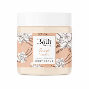 <b>Scrub</b> Exfoliating for Smooth and Radiant Skin The Bath Factory Sweet Vanilla Shea <b>Body</b> Vanilla <b>Scrub</b> - Product Image 4