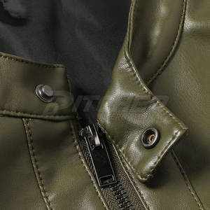 Transpirable Ecológico Ligero Invierno Cálido Chaqueta de piel de vaca para hombres Casual Frontal Personalizable Alta calidad Precio razonable - Product Image 6