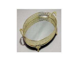 Customized Black Color Metal <b>Serving</b> <b>Tray</b> Restaurant Home Table Top <b>Food</b> <b>Serving</b> <b>Tray</b> Rectangle <b>Serving</b> Metal <b>Tray</b> With Handle - Product Image 4