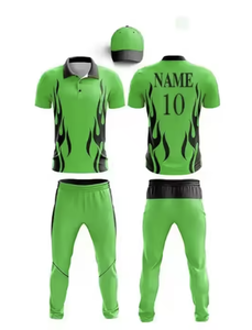 Venta caliente Tallaje Grande Ropa Deportiva Personalizable Logo Medias Mangas Cricket Uniforme - Product Image 2