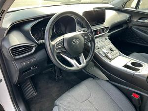 Blanco 2024 Hyunda-i Santa Fe SEL AWD con asientos de cuero Sistema de navegación Arranque remoto Techo solar Android Auto Llantas de aleación - Product Image 4