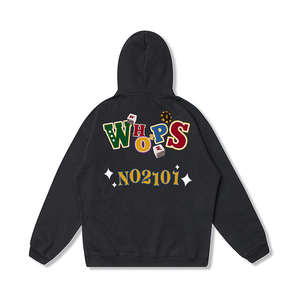 Sudaderas lisas al por mayor, jersey en blanco, sudaderas de algodón polar, ropa de etiqueta privada, logotipo personalizado, fabricante a granel - Product Image 2