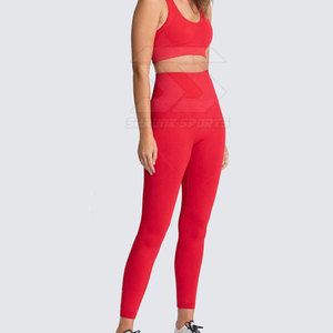 Nouveau style 2025 ensemble de yoga pas cher prix ensemble de yoga pour femme en ligne ensemble de yoga pour femmes de haute qualité - Product Image 2