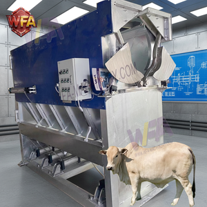 Ligne d'abattage automatique de bovins en acier inoxydable SUS304, équipement d'abattoir, usine de transformation de la viande bovine, projet clé en main - Product Image 1