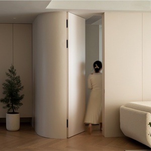 Nouveau produit Porte secrète invisible à montage encastré hautement dissimulée Cadre intérieur sans cadre Porte cachée pour pièce - Product Image 2