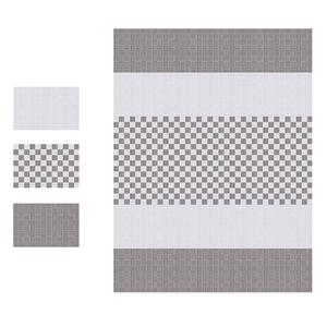 Carreaux muraux décoratifs en céramique émaillée au design carré de couleur gris foncé 30x45cm - Product Image 1