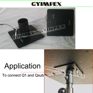 <span class=keywords><strong>Q1</strong></span>-210 QSUB-18 <span class=keywords><strong>Line</strong></span> <span class=keywords><strong>Array</strong></span> unique 18 pouces subwoofer Q Flying Adapter gréement Speaker Stand Adapter - Product Image 3