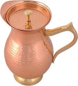 Caliente en venta Premium Home and Hotel 100% Pure Copper Drinkware Jarras para uso doméstico y Hotelero de India - Product Image 2