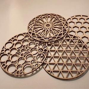 Posavasos de madera de la mejor calidad, fabricante de suministro directo de fábrica en India, disponible en diferentes colores - Product Image 3